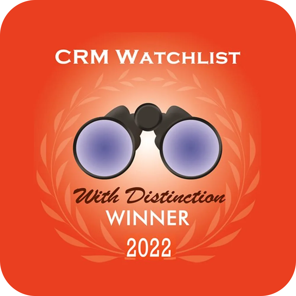 Zoho wins the 2022 CRM Watchlist award with the highest overall score